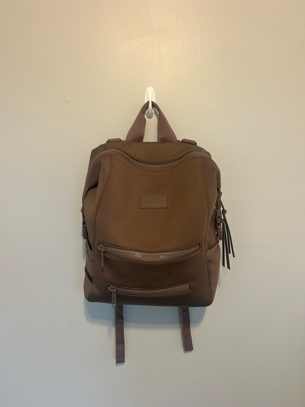 Dagne Dover maroon/brown large Backpack - neoprene Everyday Baby Bag